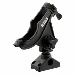Scotty 280 Baitcaster / Spinning Rod Holder With Combination Side/DeckMount Salmon Trolling