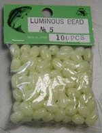 North Pacific Luminous Oval Beads (Pkg 100)