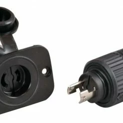Scotty 2125 12V Downrigger Plug And Receptacle From Marinco