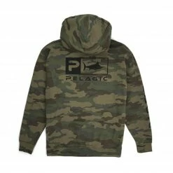 Pelagic Hoodie Forest Camo