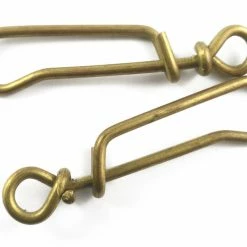 EVANS MFG Salmon Trolling Brass Snap Buckle - Each