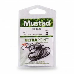 Mustad 10829NP-BN Big Gun Bait Hooks Fish Hooks