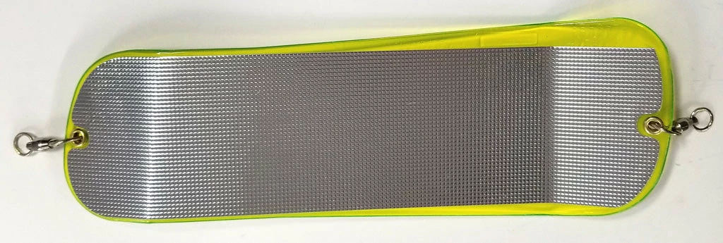 Salmon Trolling Hot Spot Silver Mylar Flashers