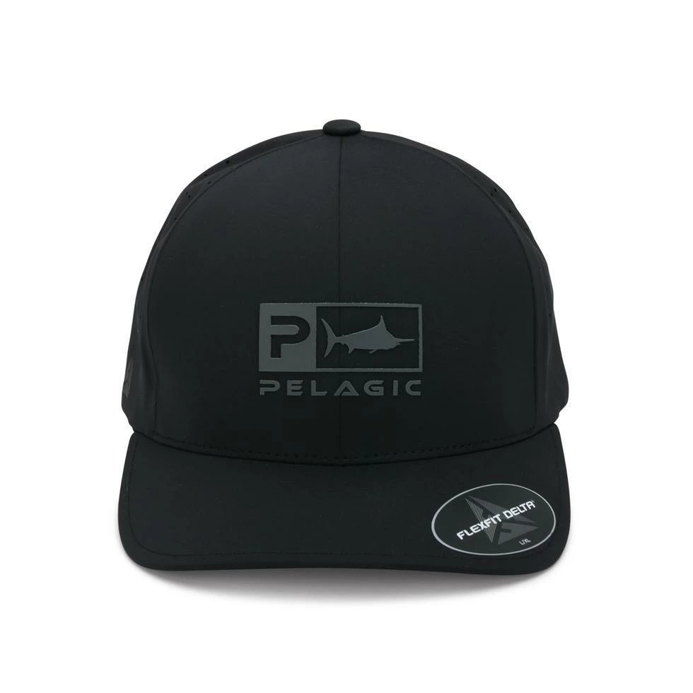 PELAGIC Cap Delta Flexfit Icon Black Clothing/Gloves