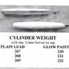 North Pacific Cylinder Weight (16oz Or 25oz) Weights