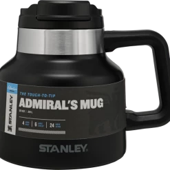 STANLEY 20OZ WIDE BASE ADVENTURE VACUUM MUG MATTE BLACK