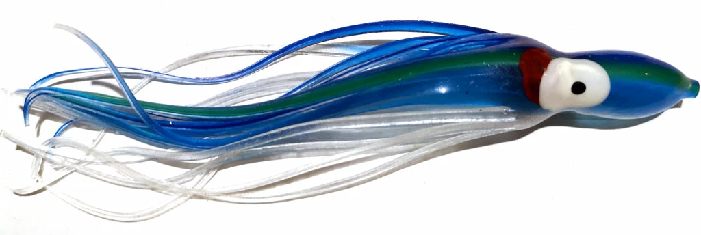 North Pacific Yozuri OCTOPUS 4-1/4" C35CR (Ocean Blue) Hoochies