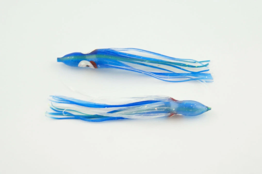 North Pacific Yozuri OCTOPUS 4-1/4" C35CR (Ocean Blue) Hoochies
