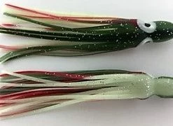 NORTH PACIFIC OCTOPUS 4-1/4" G79L (Army Truck Glow Belly) Hoochies