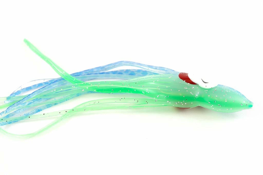 Hoochies NORTH PACIFIC OCTOPUS 4-1/4" AS28R (Denim Blue)