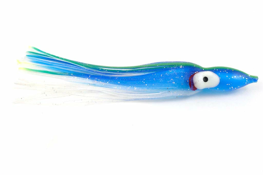 North Pacific Yozuri OCTOPUS 4-1/4" C35CR (Ocean Blue) Hoochies