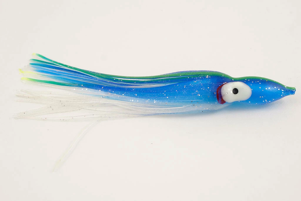 North Pacific Yozuri OCTOPUS 4-1/4" C35CR (Ocean Blue) Hoochies