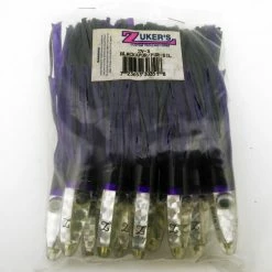 ZUKER'S Vinyl Series Tuna Lures 10/PKG Tuna/Blue Water