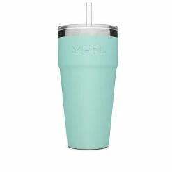 Yeti Rambler 26oz Stackable Cup With Straw Lid - Standard Colours Drinkware