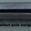 North Pacific Longline WEIGHT For BAMBOO POLE 11 LB ( 2 Pieces )