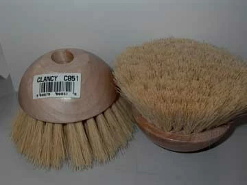 North Pacific DECK BRUSH TURKSHEAD C851 WOOD TAMPICO Marine Hardware