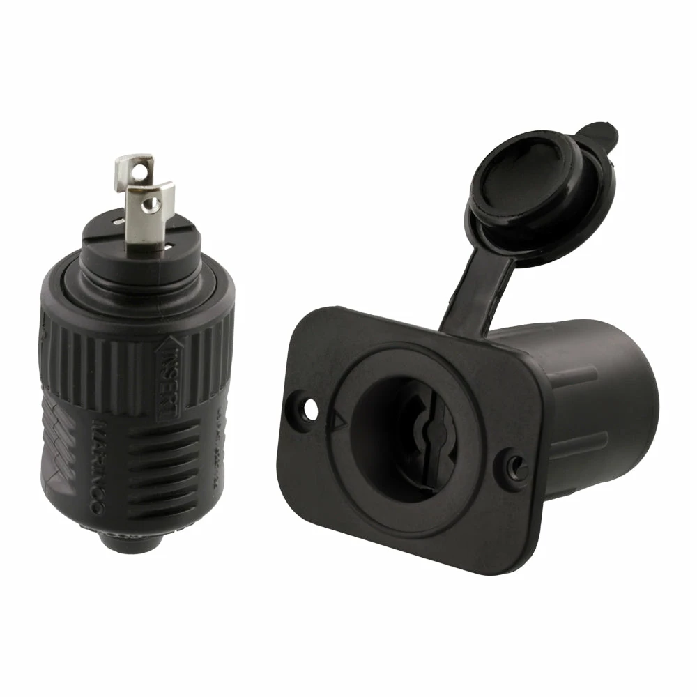 Scotty 2125 12V Downrigger Plug And Receptacle From Marinco