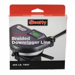 Scotty 2201K 250LB. TEST HEAVY DUTY BRAIDED DOWNRIGGER LINE 300FT Salmon Trolling