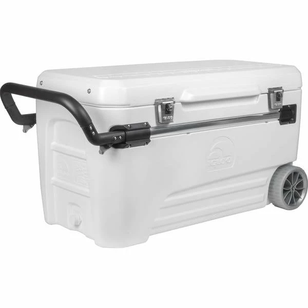 Totes/Coolers IGLOO MARINE COOLER 110 QT GLIDE WHITE P