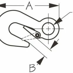 Marine Hardware SEADOG 155822-1 UTILITY SNAP HOOK 4"