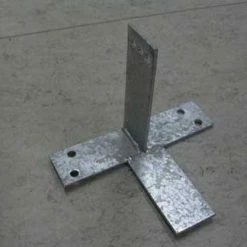 Pacific Net & Twine Ltd Deluxe Galvanized Bracket For Stabilizer Wood (extented Piece)