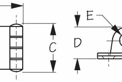 Marine Hardware SEADOG 221120-1 HASP 2-11/16"