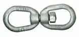 North Pacific Marine Hardware Galvanized Eye & Eye Boat Swivels