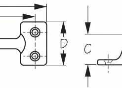 SEADOG 222340-1 LIFT HANDLE Marine Hardware