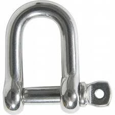 Victory Stainless Steel D Shackles KS0360 Marine Hardware