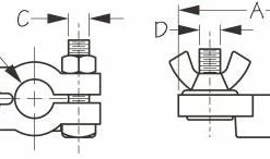 SEADOG 415210-1 BATTERY TERM WING NUT