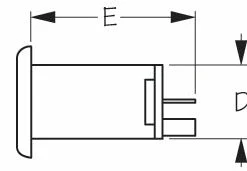 SEADOG 426112-1 POWER SOCKET WITH PLUG Marine Hardware