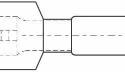 Marine Hardware Seadog Heat Shrink Insulated Push-On Terminal Female