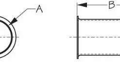 Seadog Brass Drain Tube