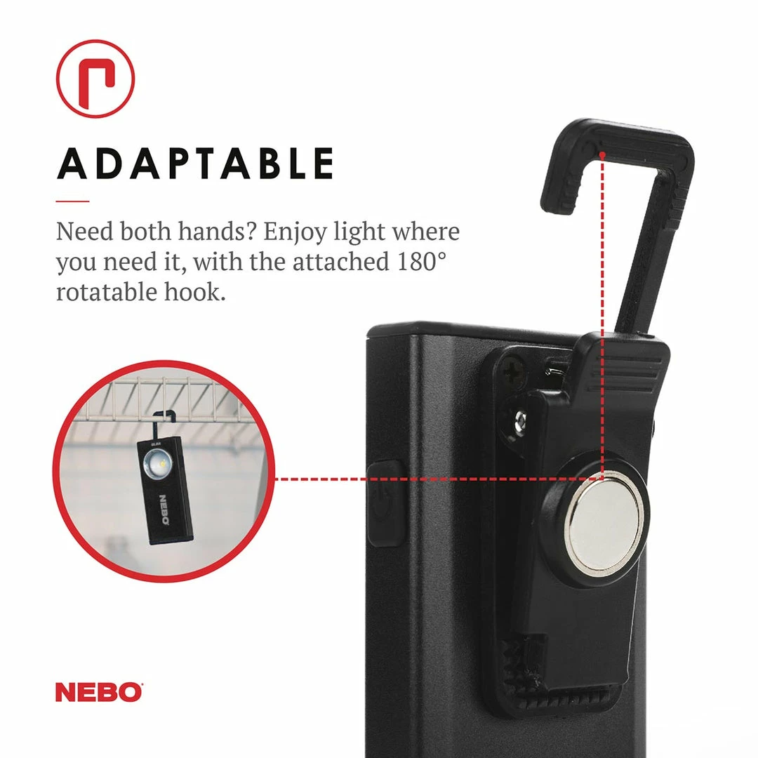 Marine Hardware NEBO SLIM RECHARGEABLE POCKET LIGHT