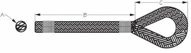 Rope Seadog Premium Double Braid Dock Line