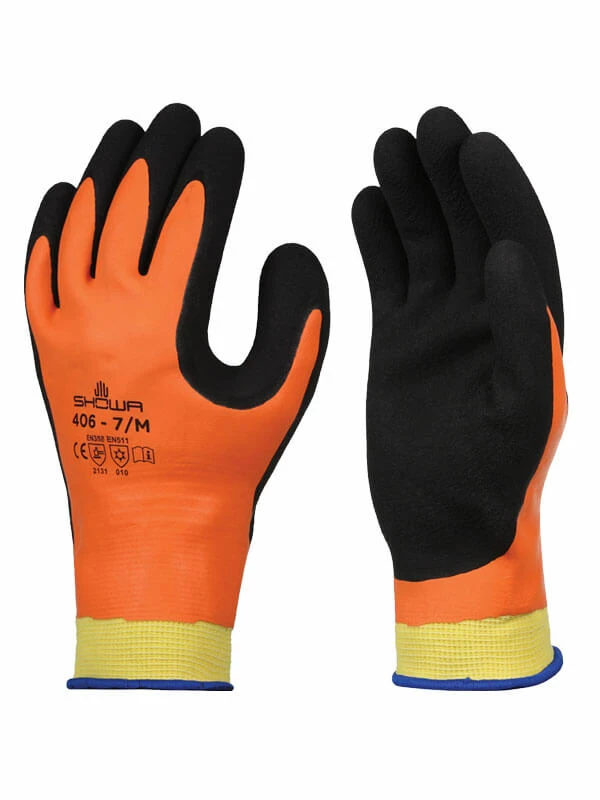 Clothing/Gloves Showa 406 Insulated Latex Foam Grip Gloves