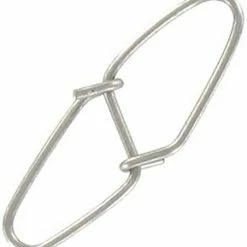 Salmon Trolling Silver Horde Figure 8 Snaps (100 Pack)