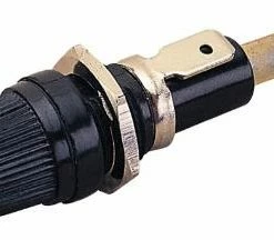 Marine Hardware SEADOG 420503-1 AGC ROUND FUSE HOLDER - SPADE TERMINAL