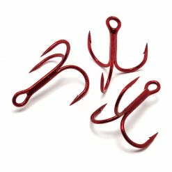 Gamakatsu Round Bend Treble Hooks 2X Strong