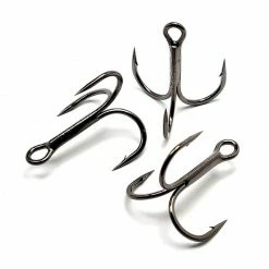 Gamakatsu Round Bend Treble Hooks 2X Strong