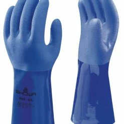 Showa 660 PVC Triple Dipped Blue Glove