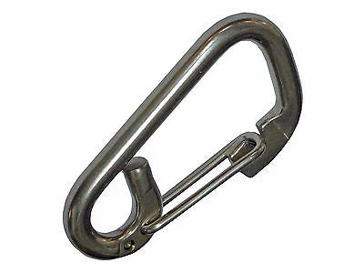 Victory Stainless Steel Asymmetrical Snap Hooks With Eye KS2430 Marine Hardware