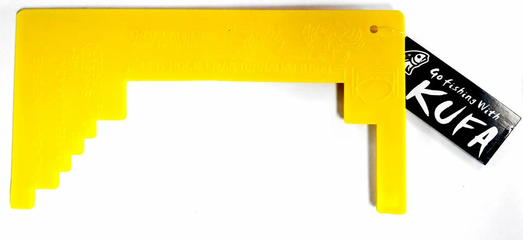 North Pacific CRAB MEASURE CALIPER - PLASTIC For SPORT USE