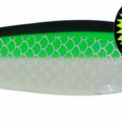 Salmon Trolling Silver Horde Kingfisher Spoons #4 - Each