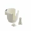 Marine Hardware Scotty 311-WH White Cup Holder With Bulkhead/Gunnel & Rod Holder Post Mount