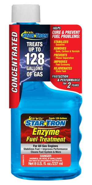 Marine Hardware STARBRITE Star Tron Enzyme Fuel Treatment - Concentrated Gas Formula 8oz
