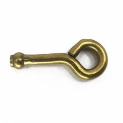 KOLSTRAND Brass Solid Eye Tubing Connector - Each Salmon Trolling