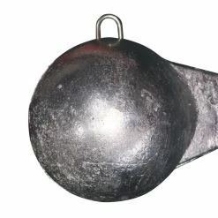 North Pacific Salmon Trolling Finned Lead Cannonball For Deep Water Trolling