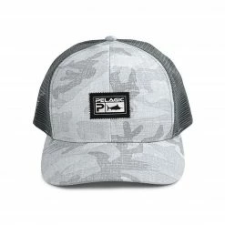 Clothing/Gloves Pelagic Pursuit Fishing Hat Slate Fish Camo