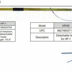 Salmon Trolling Kufa Halibut Harpoon